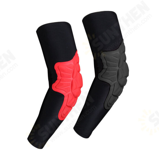 Polyester Fiber Elbow Sleeve Guards Fitness Protective Pads Anti Collision Elbow Support Arm Guard