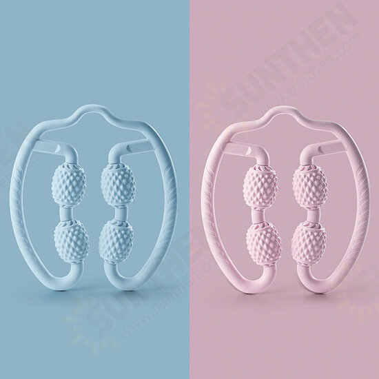 Ring Clip Leg Muscle Massager Foam Roller Muscle Body Shaping Relaxation Calf Equipment for Fitness Gym Yoga Pilates Sports