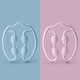 Ring Clip Leg Muscle Massager Foam Roller Muscle Body Shaping Relaxation Calf Equipment for Fitness Gym Yoga Pilates Sports