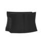 Sports Fitness Body Shaping Waist Belt Elastic Pressure Straining Waist Support - Black