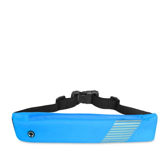 TPU Adjustable Sports Running Waist Bag Waterproof Phone Storage Bag Fitness Pack