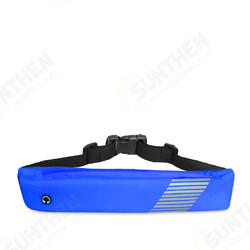 TPU Adjustable Sports Running Waist Bag Waterproof Phone Storage Bag Fitness Pack