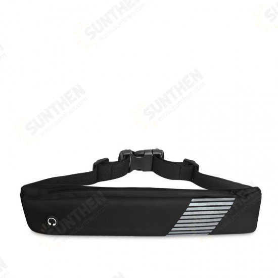 TPU Adjustable Sports Running Waist Bag Waterproof Phone Storage Bag Fitness Pack