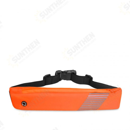 TPU Adjustable Sports Running Waist Bag Waterproof Phone Storage Bag Fitness Pack