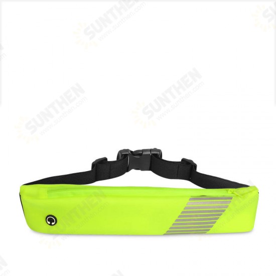 TPU Adjustable Sports Running Waist Bag Waterproof Phone Storage Bag Fitness Pack