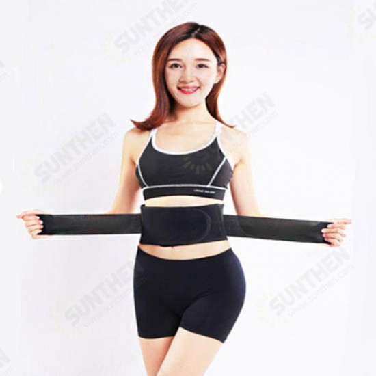 Waist Protection Adjustable Lumbar Support Sports Exercise Belt Massager Fitness Protective Gear