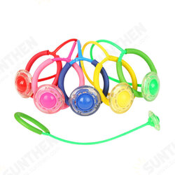 Kids Flash Jumping Toys Bouncing Ball Adult Children's Rotating Jump Ring Fitness Training One-leg Kick Ball