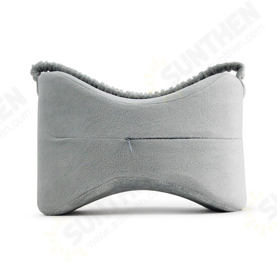 Memory Foam Knee Pillow Body Leg Cushions Fitness Yoga Leg Beauty Pillow Under Knee Sciatica Pain Relief Back Support