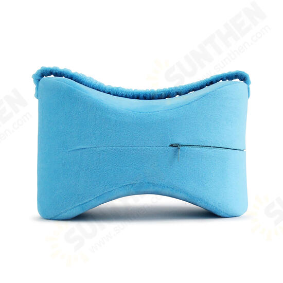 Memory Foam Knee Pillow Body Leg Cushions Fitness Yoga Leg Beauty Pillow Under Knee Sciatica Pain Relief Back Support