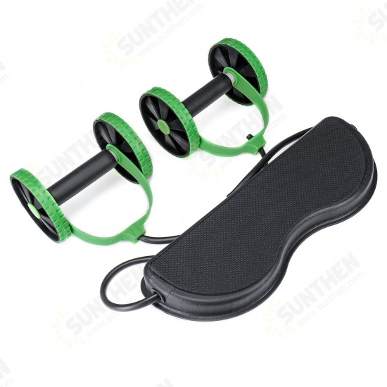 Multifunction Fitness Equipment Ab Roller Pedal Sit-up Pull Rope Training Muscle Abdominal Exercise Tools