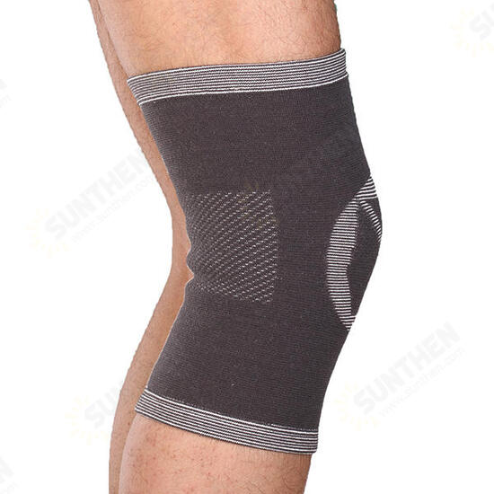 A05 Classic Bamboo Knee Knitting Warm Sports Knee Pad Knee Sleeve Brace - 1PC