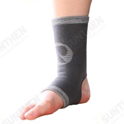 A51 Classic Bamboo Ankle Pad Sports Ankle Sleeve Brace - 1PC