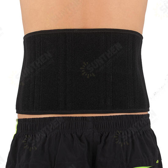 H01 Adjustable Elastic 8-springs Sports Waist Guard Protector - 1PC H01 Adjustable Elastic 8-springs Sports Waist Guard Protector - 1PC