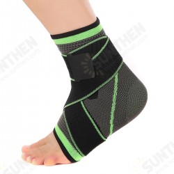 S15 1PC Nylon Ankle Support Wear Resistant Breathable Outdoor Sports Fitness Ankle Protection