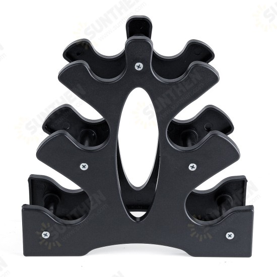 Plastic Dumbbell Rack Compact Dumbbell Holder Tree Stand Support Bracket