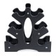 Plastic Dumbbell Rack Compact Dumbbell Holder Tree Stand Support Bracket