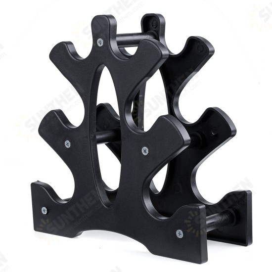 Plastic Dumbbell Rack Compact Dumbbell Holder Tree Stand Support Bracket Plastic Dumbbell Rack Compact Dumbbell Holder Tree Stand Support Bracket