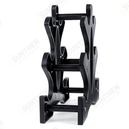 Plastic Dumbbell Rack Compact Dumbbell Holder Tree Stand Support Bracket