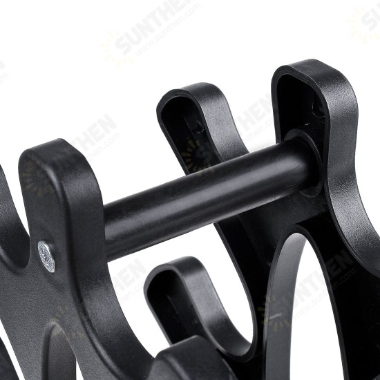 Plastic Dumbbell Rack Compact Dumbbell Holder Tree Stand Support Bracket Plastic Dumbbell Rack Compact Dumbbell Holder Tree Stand Support Bracket