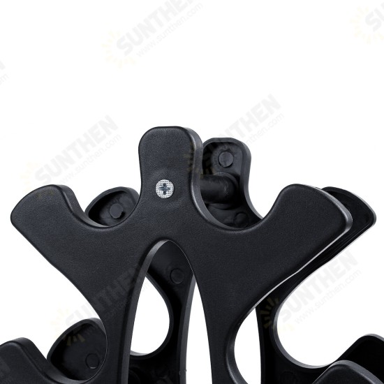 Plastic Dumbbell Rack Compact Dumbbell Holder Tree Stand Support Bracket Plastic Dumbbell Rack Compact Dumbbell Holder Tree Stand Support Bracket