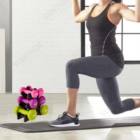 Plastic Dumbbell Rack Compact Dumbbell Holder Tree Stand Support Bracket Plastic Dumbbell Rack Compact Dumbbell Holder Tree Stand Support Bracket