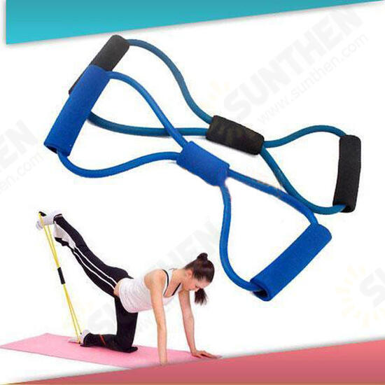 Resistance Bands Tube Fitness Muscle Workout Exercise Yoga Tubes