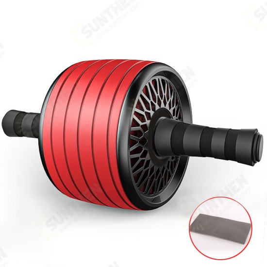 Silent TPR Ab Roller Fitness Gym Abdominal Wheel Roller Sport Core Muscle Training Exercise Tools