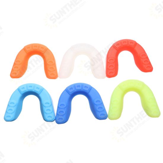 Silicone Mouth Guard Gum Shield Boil Bite Teeth Protection for MMA Boxing Braces