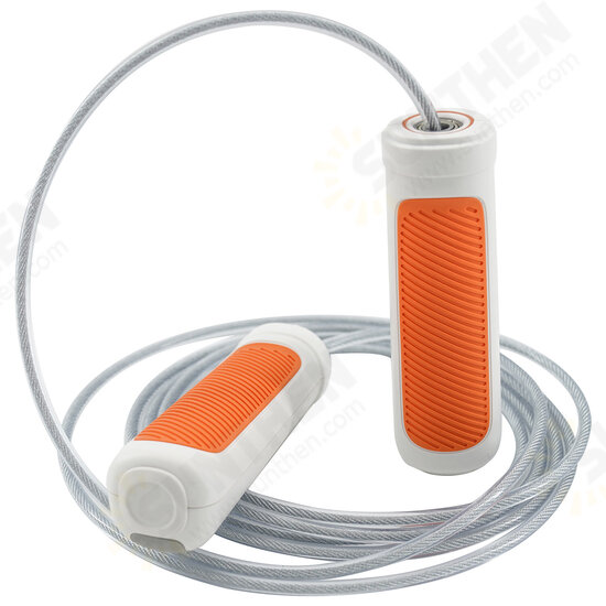 Smart Jump Rope Fitness Sport Heart Rate Sensor Adjustable Skipping Rope Slimming Adults Kids Support APP bluetooth