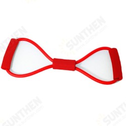 Sports Fitness Yoga Resistance Band 8 Shape Pull Rope Tube Equipment Sports Fitness Yoga Resistance Band 8 Shape Pull Rope Tube Equipment