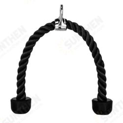 Tricep Abdominal Crunches Rope Pull Down Muscle Body Building Pull Rope Gym Fitness Exercise Tools