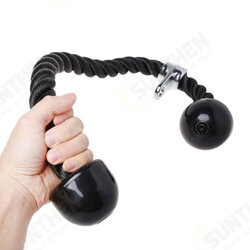 Tricep Rope 70cm Abdominal Pull Down Muscle Training Pull Rope Sport Fitness Exercise Tools Tricep Rope 70cm Abdominal Pull Down Muscle Training Pull Rope Sport Fitness Exercise Tools