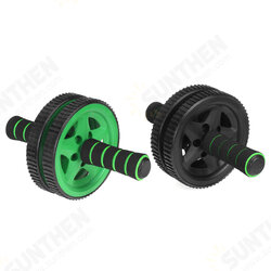 Two-wheel Sponge Sleeve Abdominal Wheel Roller w/ Knee Pad Home Muscle Training Abs Fitness Trainer Two-wheel Sponge Sleeve Abdominal Wheel Roller w/ Knee Pad Home Muscle Training Abs Fitness Trainer