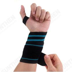 Weight Lifting Wristband Silicon Breathable Sport Wrist Support Fitness Bandage Hand Protective