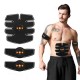 1 Set Abdominal Muscle Trainer Massage Stimulator Ab Wireless Vibration Body Slimming Fat Burning Fitness Machine
