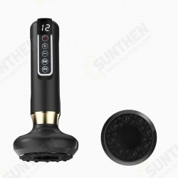12 Modes Electric Cupping Massager Vibration Heating Scraping Nature Stone Body Massage Anti-Cellulite Detoxification Slimming Fat Burner 12 Modes Electric Cupping Massager Vibration Heating Scraping Nature Stone Body Massage Anti-Cellulite Detoxification Slimming Fat Burner