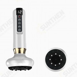 12 Modes Electric Cupping Massager Vibration Heating Scraping Nature Stone Body Massage Anti-Cellulite Detoxification Slimming Fat Burner 12 Modes Electric Cupping Massager Vibration Heating Scraping Nature Stone Body Massage Anti-Cellulite Detoxification Slimming Fat Burner