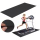 150x75cm Black Treadmill Mat Outdoor Sports Fitness Yoga Mats Running Machine Pad