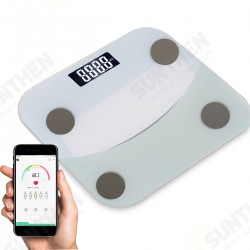 180KG Measurement Range Bluetooth Weight Scale With Smart APP LED Digital Display Bathroom Body Weight Scale 180KG Measurement Range Bluetooth Weight Scale With Smart APP LED Digital Display Bathroom Body Weight Scale