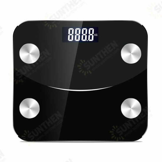 180KG Measurement Range Bluetooth Weight Scale With Smart APP LED Digital Display Bathroom Body Weight Scale