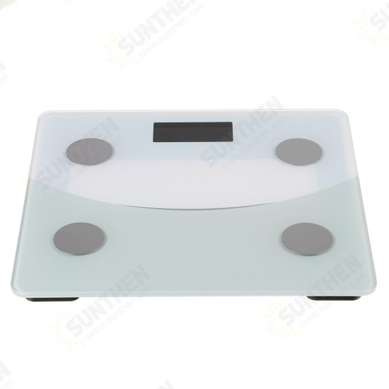 180KG Measurement Range Bluetooth Weight Scale With Smart APP LED Digital Display Bathroom Body Weight Scale