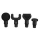 30 Gears Adjustment 8200rmp Fascial Massager Rechargeable Muscle Massager Sports Pain Relaxing Equipment With 4 Massage Heads