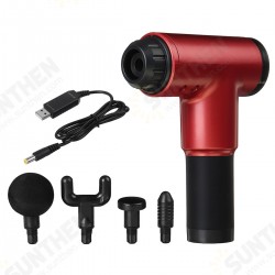 4 Head LCD Display Massager 39 Gear Muscle Relaxation Deep Tissue 10000rpm Leg Neck Pain Relief Massage Device 4 Head LCD Display Massager 39 Gear Muscle Relaxation Deep Tissue 10000rpm Leg Neck Pain Relief Massage Device