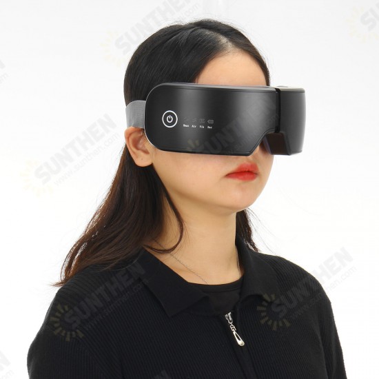 4D Eye Massager 3 Modes USB Electric 180° Foldable Eye Care Massage Shiatsu Massage Music Rhythm Eyes Protector