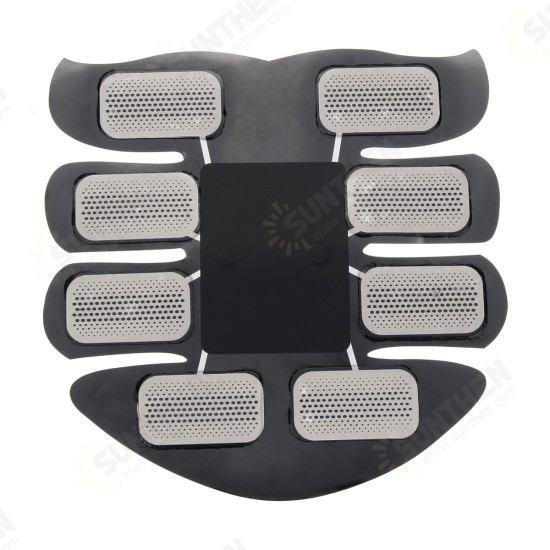6-Modes Abdominal Muscle Stimulator Set ABS EMS Trainer Body Fitness USB Rechargeable Body Shaping Equipment 6-Modes Abdominal Muscle Stimulator Set ABS EMS Trainer Body Fitness USB Rechargeable Body Shaping Equipment