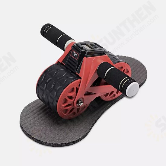 7th Smart Counting Automatic Rebound Abdominal Wheel Home Gym Fitness Equipment No Noise Abdominal Muscle Trainer