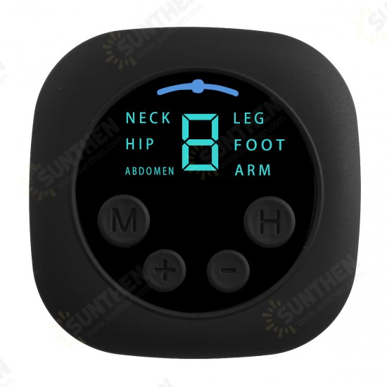 9 Levels EMS Muscle Stimulator Set ABS LED Display USB Fitness Equipment Body Shaping Massage Equipment Trainer Lazy Fitness 9 Levels EMS Muscle Stimulator Set ABS LED Display USB Fitness Equipment Body Shaping Massage Equipment Trainer Lazy Fitness