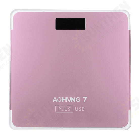 7 Plus USB Version 180kg LCD Electronic Digital Tempered Glass Body Weight Scale 7 Plus USB Version 180kg LCD Electronic Digital Tempered Glass Body Weight Scale