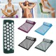 Acupressure Mat Neck Pillow Massage Mat Relieve Stress Back Body Pain Massage Cushion with Storage Bag