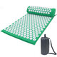 Acupressure Mat Neck Pillow Massage Mat Relieve Stress Back Body Pain Massage Cushion with Storage Bag